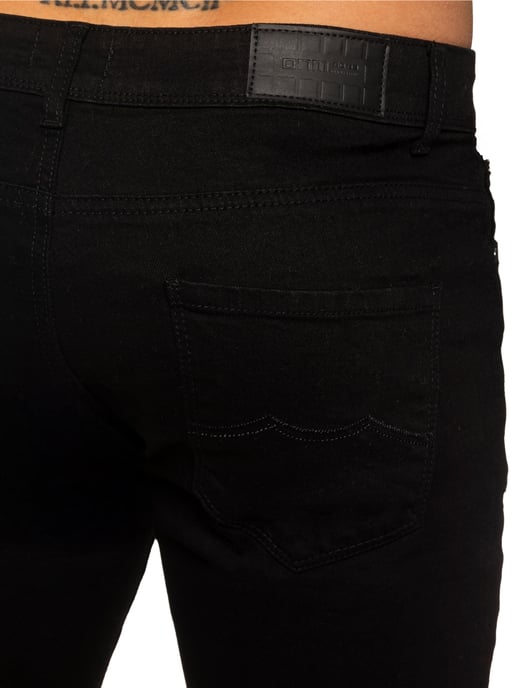 Enzo Heren Slim Stretch Denim Jeans - Image 4